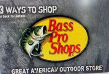 Tarjeta de regalo de $50 de Bass Pro Shops  segunda mano  Embacar hacia Mexico
