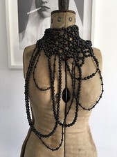 Beaded statement choker for sale  LONDON