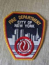 Ecusson pompier fdny d'occasion  Cergy-