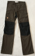 Pantalones de trekking Fjallraven Barents Pro cintura media para mujer marrón talla 29, usado segunda mano  Embacar hacia Argentina