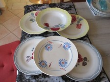 Anciennes assiettes plates d'occasion  Saint-Aigulin