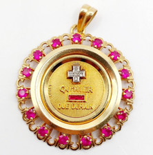 Xxl pendentif médaille d'occasion  Paris II