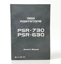 Manual do proprietário original para um Yamaha Portatone PSR-730 e PSR-630 instruções comprar usado  Enviando para Brazil