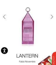 Lantern kartell glicine usato  Vasto
