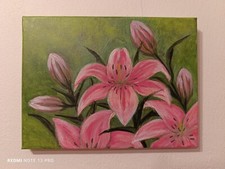 Giglio rosa quadro usato  Verbicaro