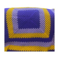 Retro afghan blanket for sale  BELFAST