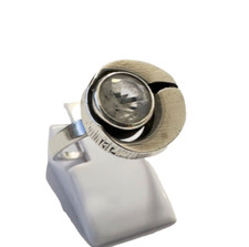 Modernist silberring bergkrist gebraucht kaufen  Bochum