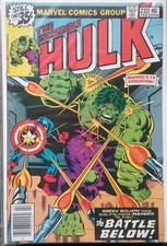 Incredible hulk 232 for sale  CARDIFF