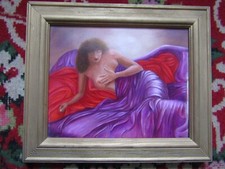 Beautiful oil lady for sale  ST. AUSTELL