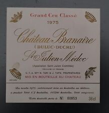 Etiquette vin chateau d'occasion  Bordeaux-