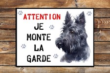 Plaque attention chien d'occasion  Saint-Martin-Boulogne