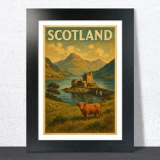 Scotland travel poster for sale  UK
