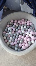 Pink grey white for sale  MANCHESTER