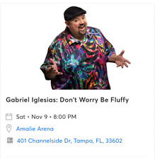 iglesias comedy gabriel show for sale  Nokomis