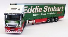 Corgi escala 1/50 CC15002 - Iveco Stralis cortina lateral - Eddie Stobart comprar usado Corgi escala 1/50 CC15002 - Iveco Stralis cortina lateral - Eddie Stobart comprar usado  Enviando para Brazil