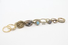 Sterling silver rings for sale  LEEDS