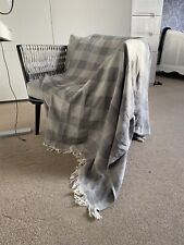 Dunelm grey white for sale  NOTTINGHAM