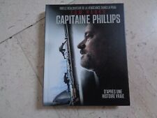 CAPTAIN PHILLIPS Blu-ray 2Disc Digibook Limited Ed Tom Hanks Paul Greengrass DVD, usado comprar usado  Enviando para Brazil