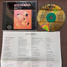 STAN GETZ & Joao Gilberto Getz / Gilberto JAPAN 24k GOLD CD POCJ-9012 1991 issue comprar usado  Enviando para Brazil