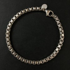 TIFFANY&CO. Pulseira de prata 925 com elos venezianos/2BD2219 comprar usado  Enviando para Brazil