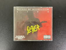 Slayer Live Decade Of Aggression 2 CD Original 1991 Def American 9 26748-2 comprar usado  Enviando para Brazil
