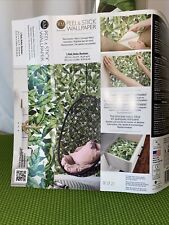 Papel de parede Roommates folha de palmeira botânico verde tropical boho casca e vara comprar usado  Enviando para Brazil