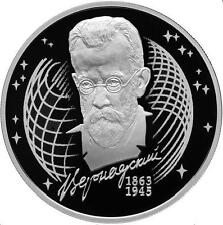 RUSIA 2 Rublos plata 2013 proof  Cientifico Vladimir Vernadsky - Russland  comprar usado  Enviando para Brazil