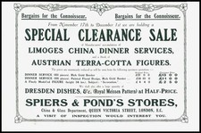 1906 advertising spiers for sale  ASHFORD
