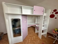 Hochbett schreibtisch kleiders gebraucht kaufen  Pößneck