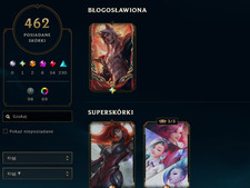 konto league of legends eune 406lv G3 462 skiny na sprzedaż  PL