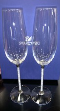 Swarovski cristallo flauti usato  Spedire a Italy