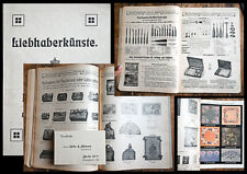 C1900 warenkatalog kunstgewerb gebraucht kaufen  München