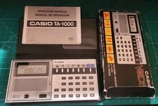 Calculadora de Voz, Despertador e Relógio Casio TA-1000 - Caixa e Manual Incluídos comprar usado  Enviando para Brazil