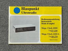 Blaupunkt uhrenradio mega gebraucht kaufen  Nürnberg