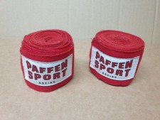 Boxbandagen rot paffen gebraucht kaufen  Reichshof
