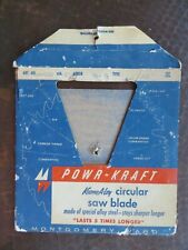 Vintage Montgomery Ward Powr Kraft 6" Lâmina de Serra Circular Manga SEM Lâmina comprar usado  Enviando para Brazil