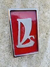 Lada Vaz 2106 Emblem Grille Red Chrome Original Vintage  na sprzedaż  PL