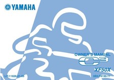 Yamaha owners manual for sale  Lexington