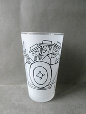 Verre signé cabu d'occasion Verre signé cabu d'occasion  Mortrée