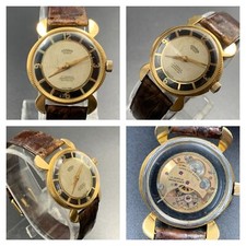 Vintage Cornavin Geneve Relógio Art Deco Exposição Clássico Esqueleto Suíço 35mm comprar usado  Enviando para Brazil