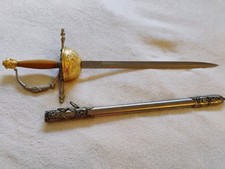 Vintage musketeers sword for sale  El Cajon