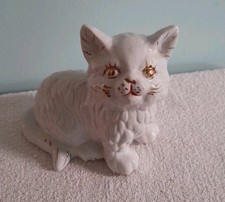 Figurine chat blanc d'occasion  Maintenon