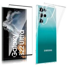 Coque Transparent + Verre Trempé Samsung Galaxy S22,S22 PLUS ,S22 ULTRA na sprzedaż  Wysyłka do Poland