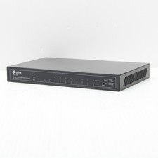 Switch TP Link JetStream T1500G 10PS 8 Portas Gigabit RJ-45 Smart PoE+ L2 2x SFP, usado comprar usado  Enviando para Brazil