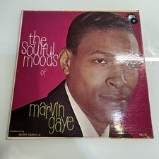 SOULFUL MOODS OF MARVIN GAYE RARE LP ~ WHITE LABEL MISPRINT ~ 1961 GRAIL VINYL comprar usado  Enviando para Brazil