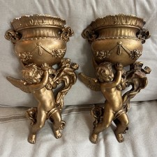 Angel cherub gold for sale  Huntley