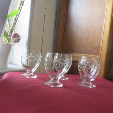 Verres eau cristal d'occasion  Thiaucourt-Regniéville