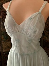 Vtg sheer chiffon for sale  Enfield
