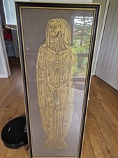 Framed brass rubbing for sale  KING'S LYNN