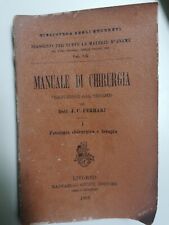 Manuale chirurgia del usato  Sanremo